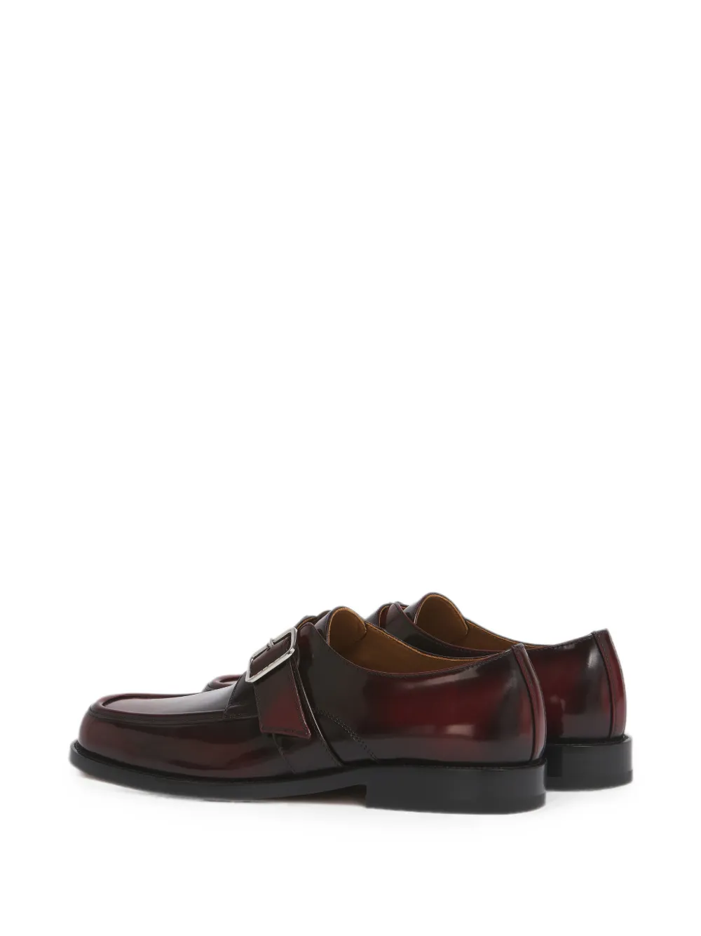 Marni Bambi leren gespschoenen Rood