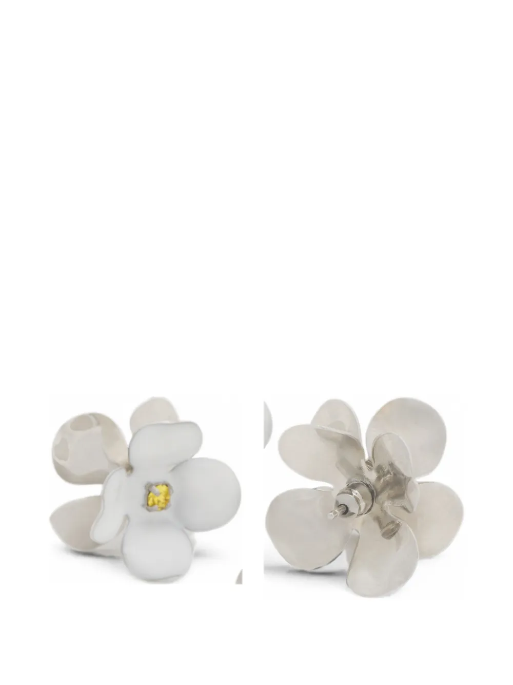Marni daisy-stud earrings - Argento