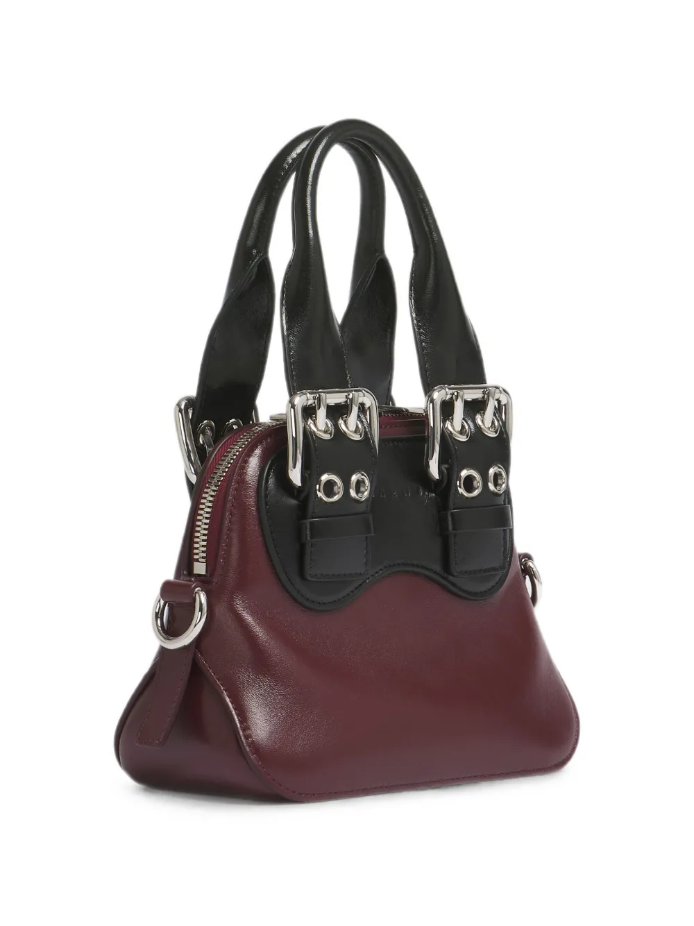 Marni Leren mini-heuptas Rood