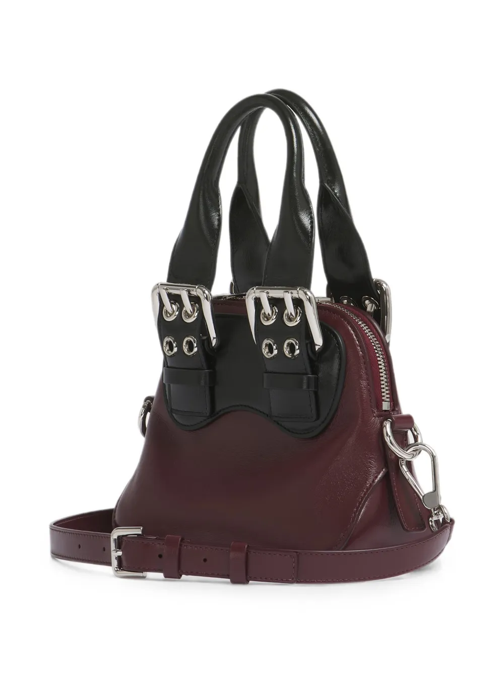 Marni Leren mini-heuptas Rood