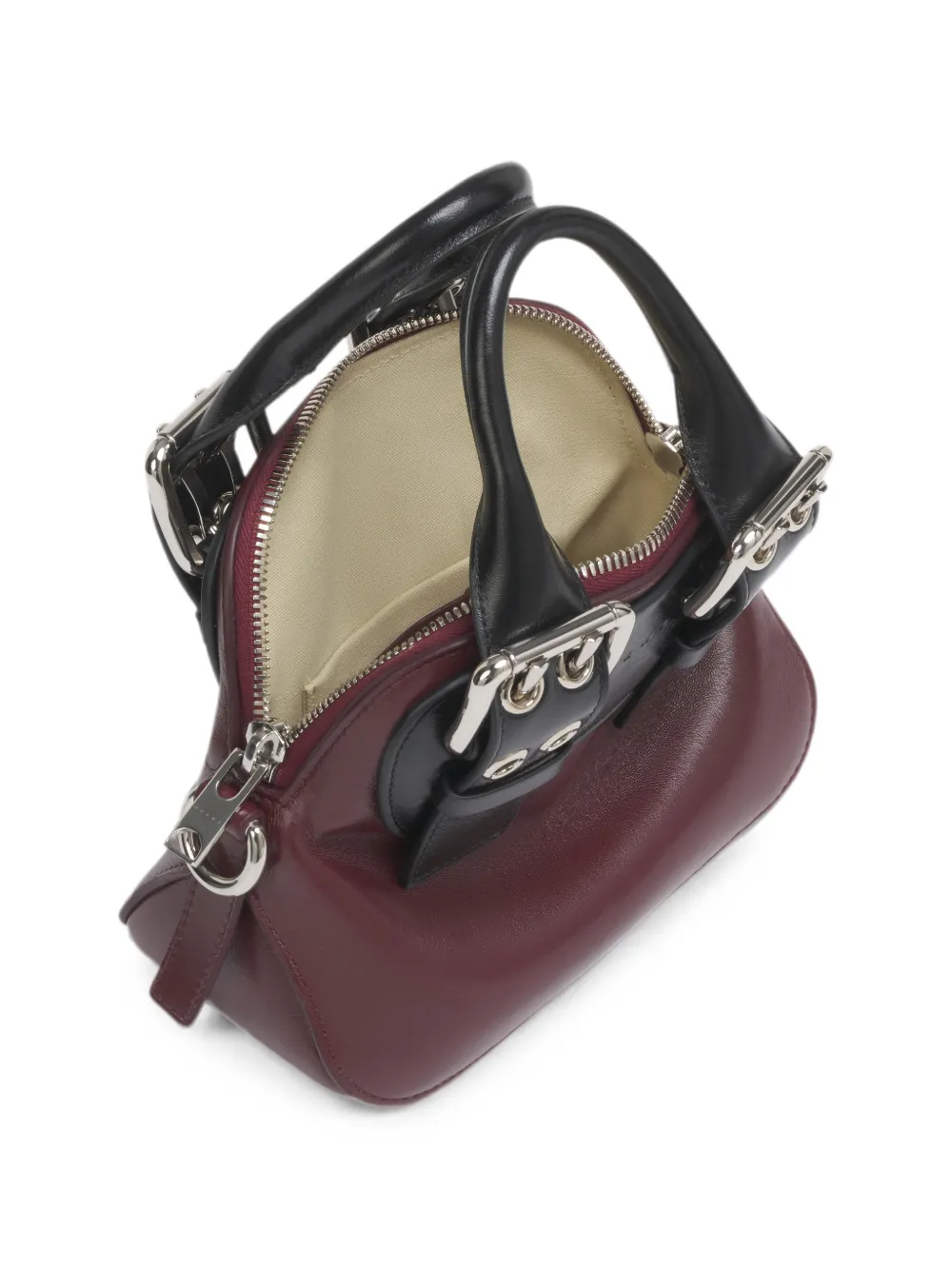 Marni Leren mini-heuptas Rood