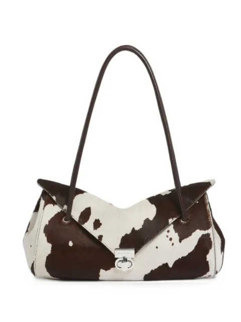 Marni bolsa de hombro con estampado de vaca