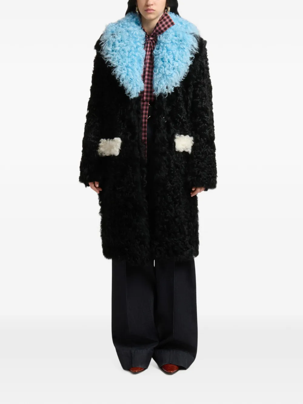 Marni Gitana lammy jas Zwart