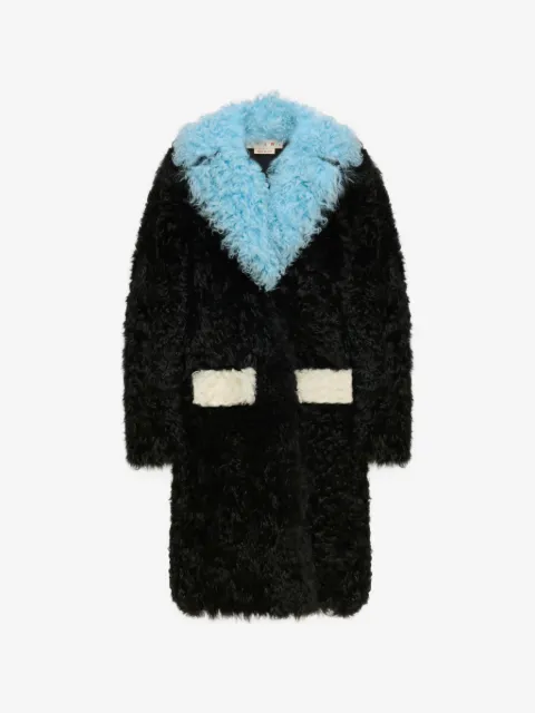 Marni Gitana shearling single-breasted coat