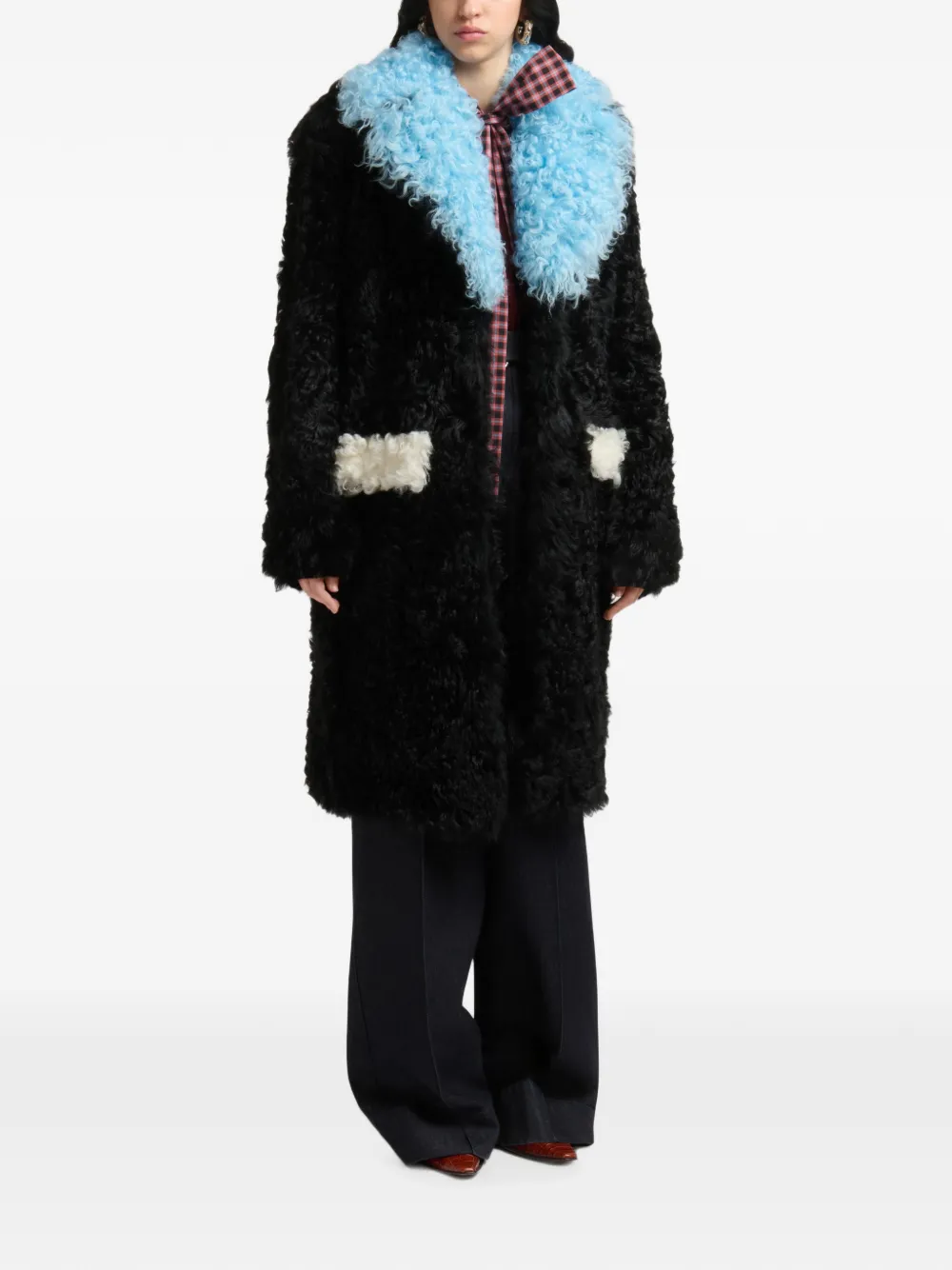 Marni Gitana lammy jas Zwart