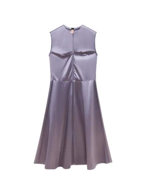 Marni satin-finish sleeveless dress