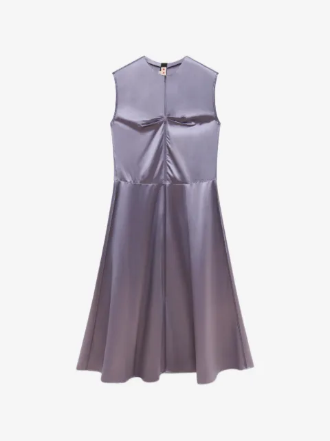 Marni satin-finish sleeveless dress