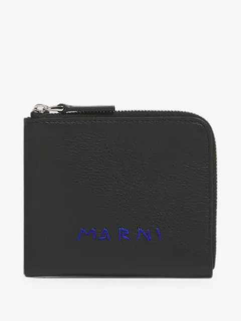 Marni cartera con logo bordado