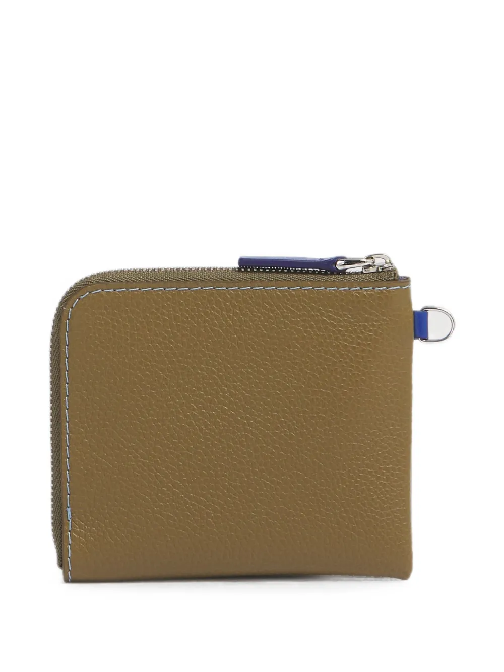 Marni Leren portemonnee Bruin