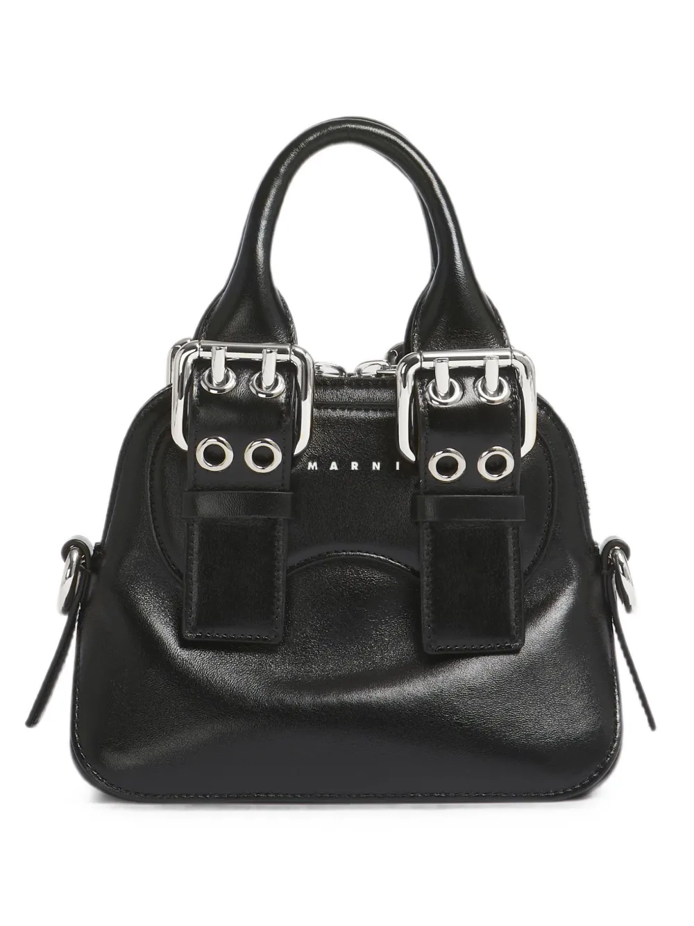 Marni Marsupio mini in pelle - Nero