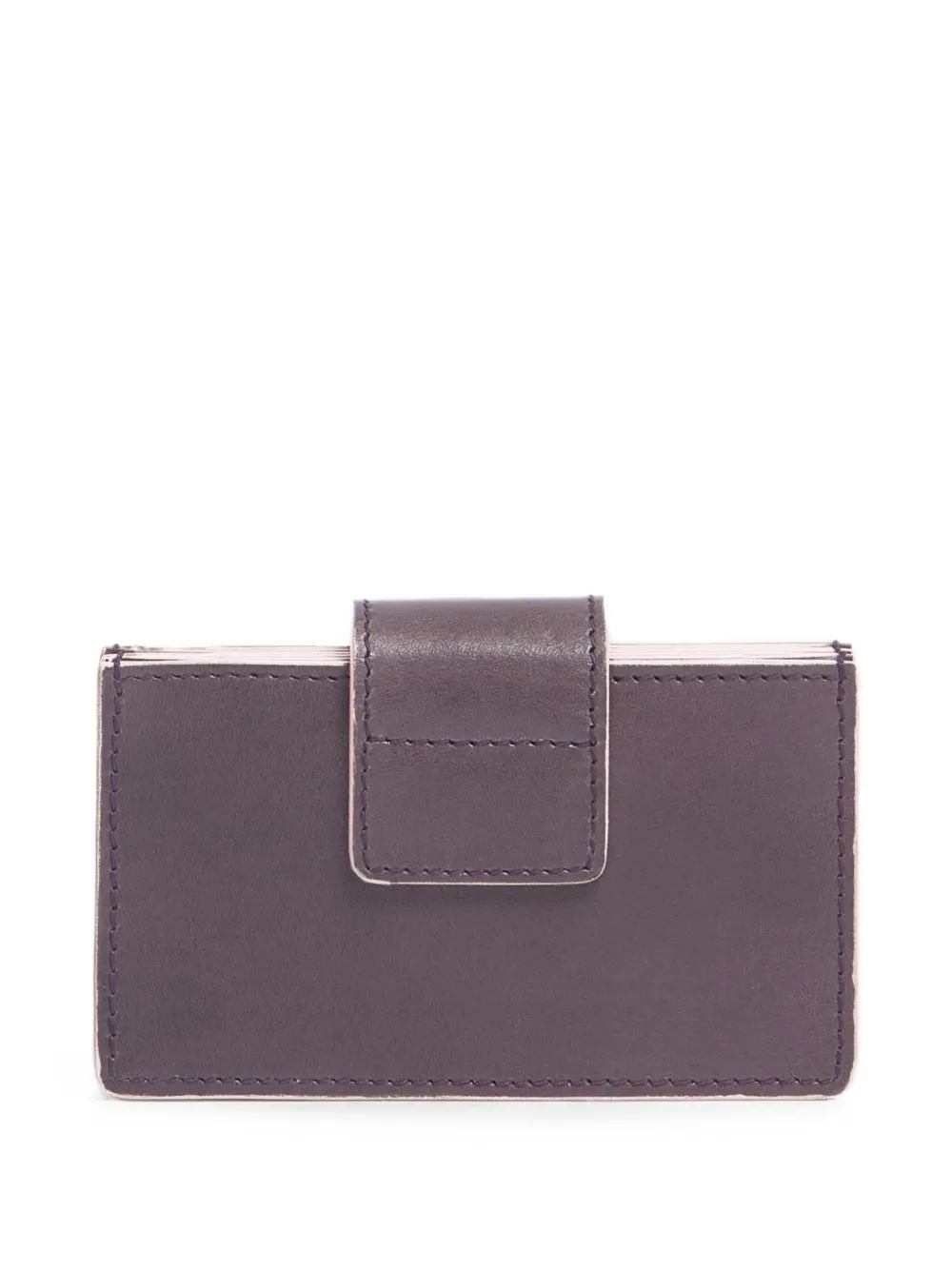 Marni Pasjeshouder met logoprint Paars
