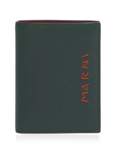 Marni Mending logo bifold wallet