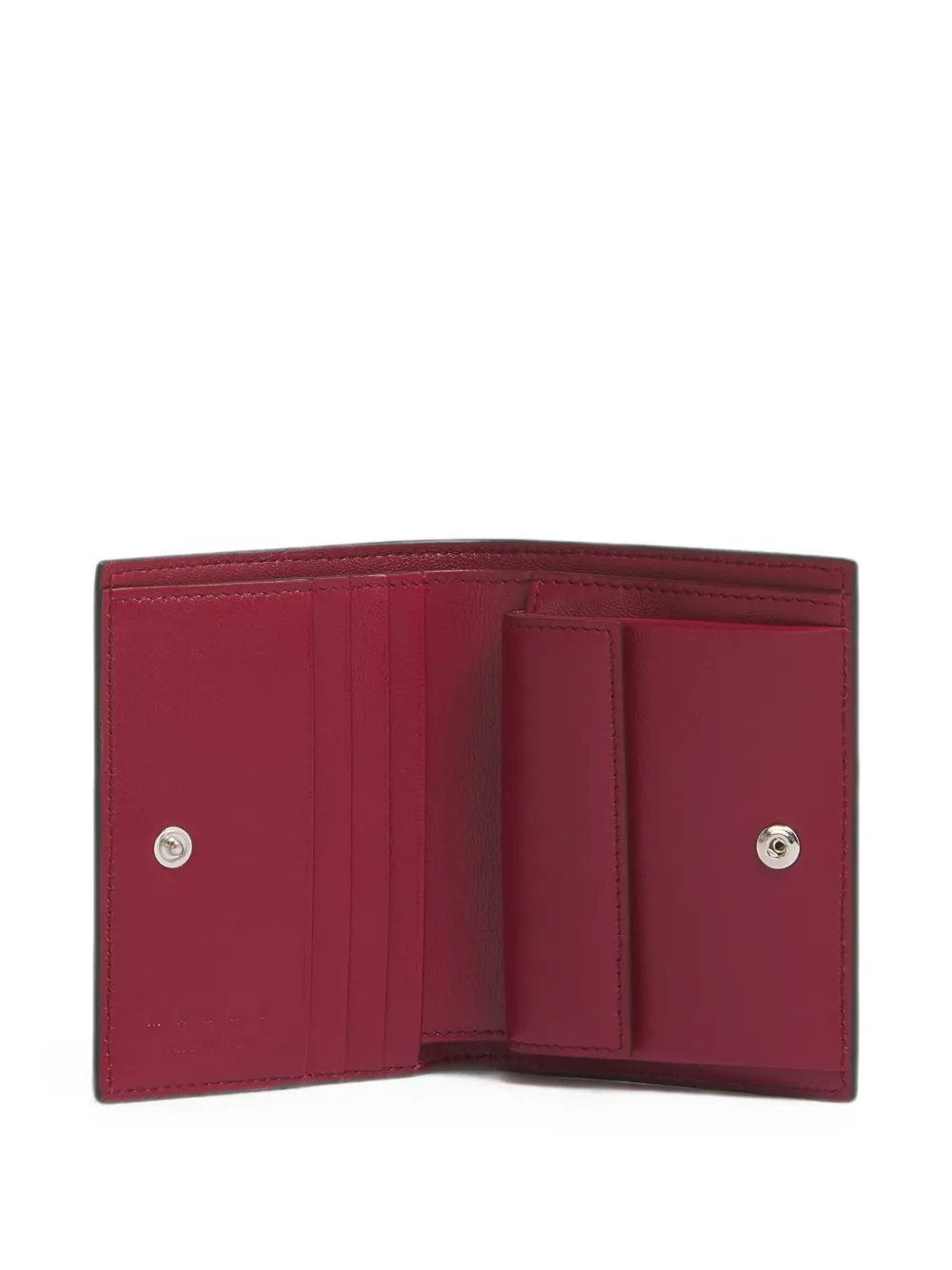 Marni Bifold portemonnee met logo Groen