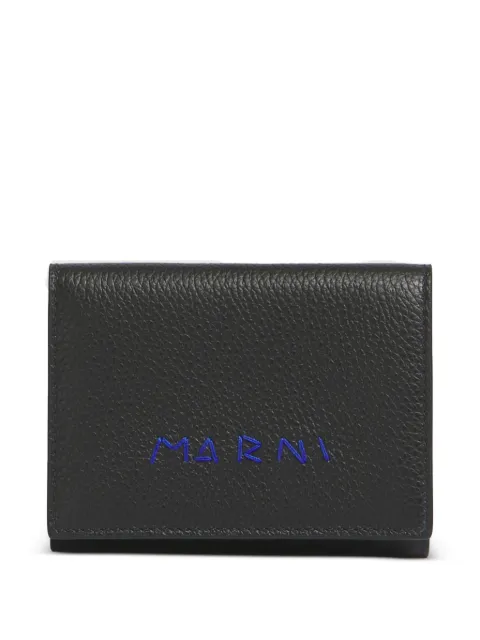 Marni Mending logo trifold wallet