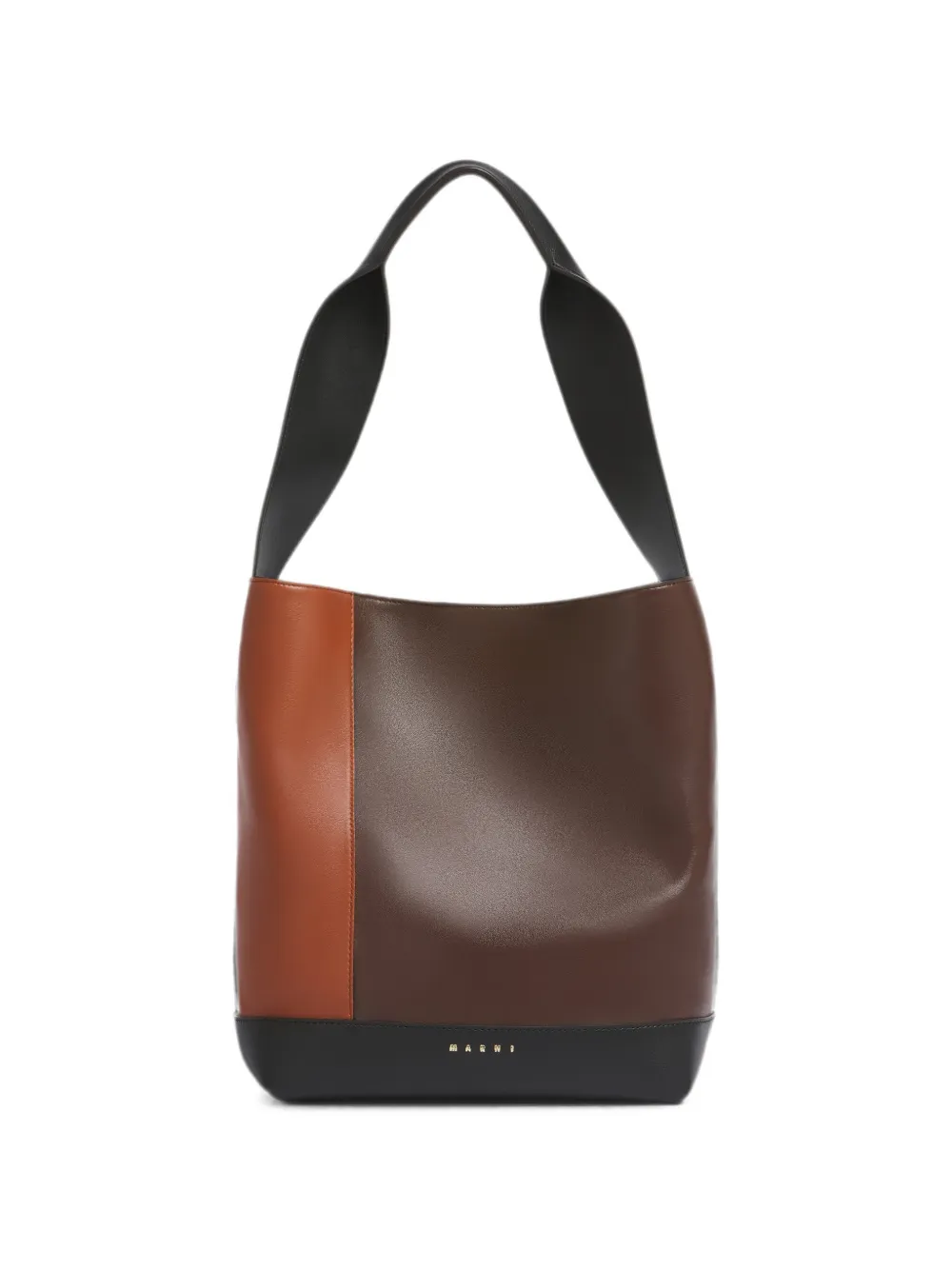 Marni Borsa Pod 2.0 in pelle - Marrone