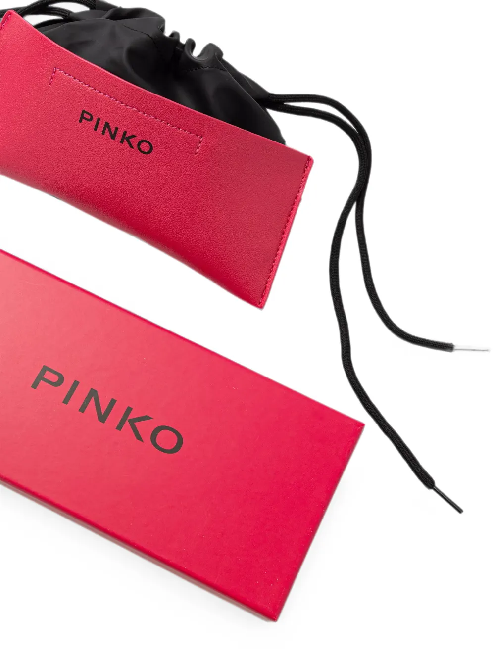 PINKO Zonnebril met rond montuur Groen