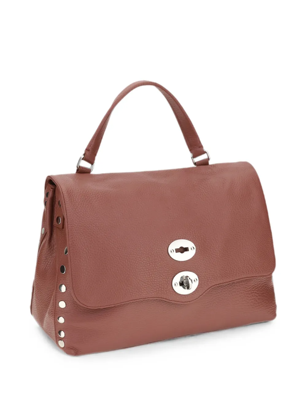 Zanellato Medium Postina Daily leren tas Rood