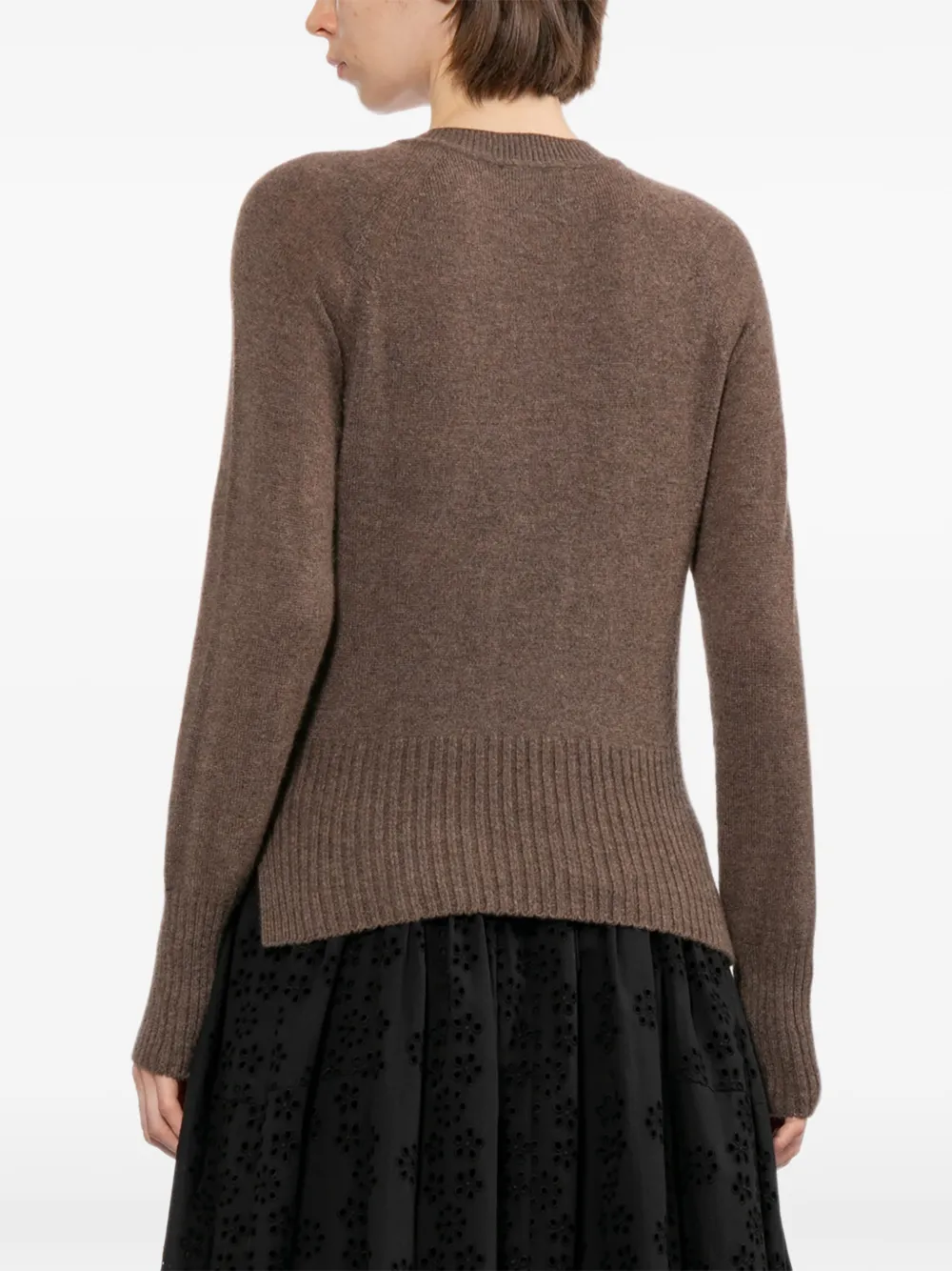 Simone Rocha Vest verfraaid met kralen Bruin