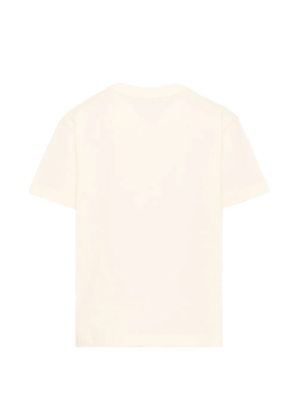 MSGM Kids T-shirt met logoprint Beige