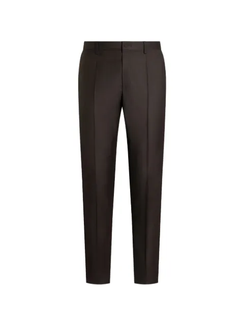 Dolce & Gabbana pressed-crease tailored trousers