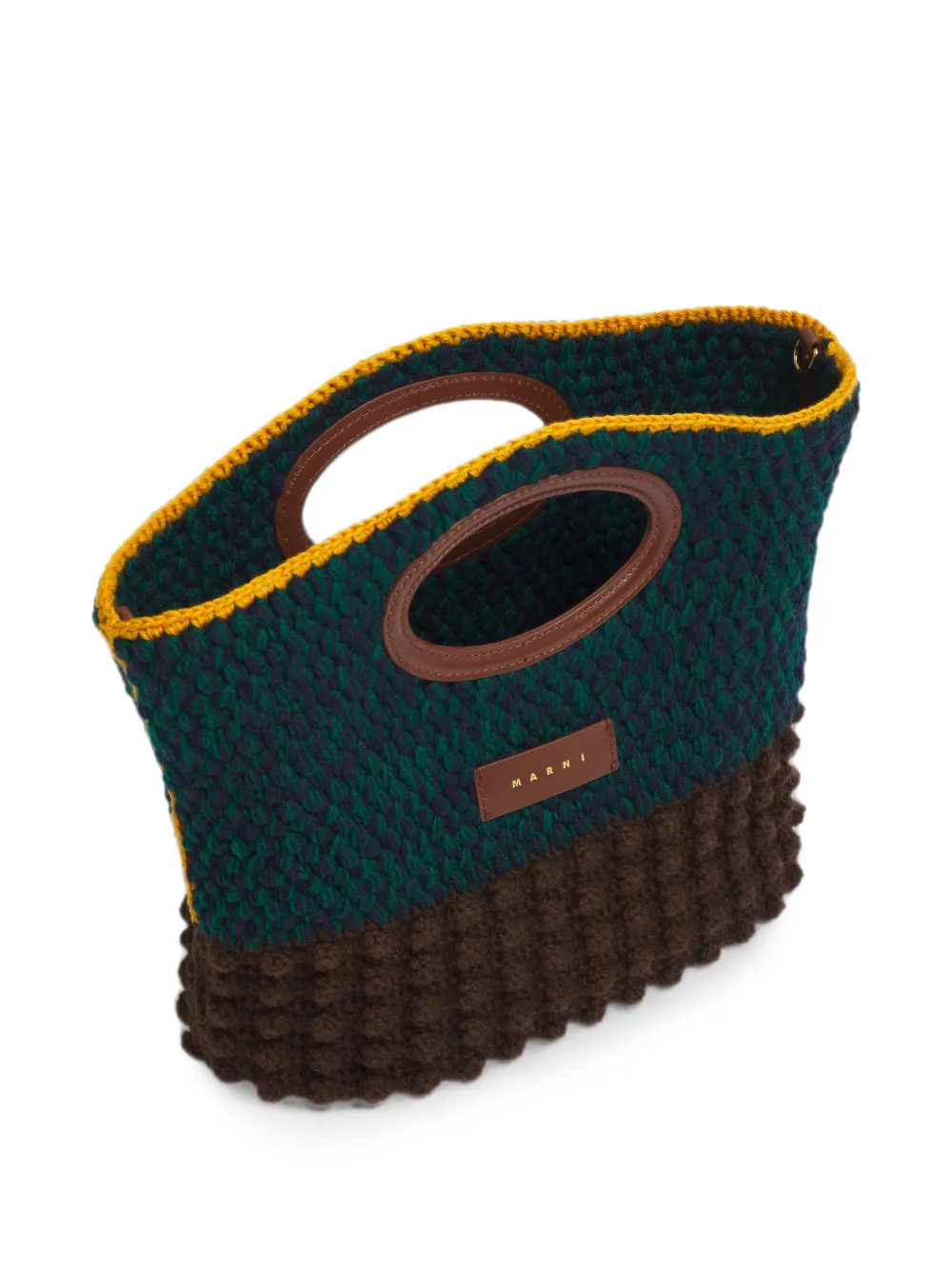 Marni Gehaakte shopper Groen