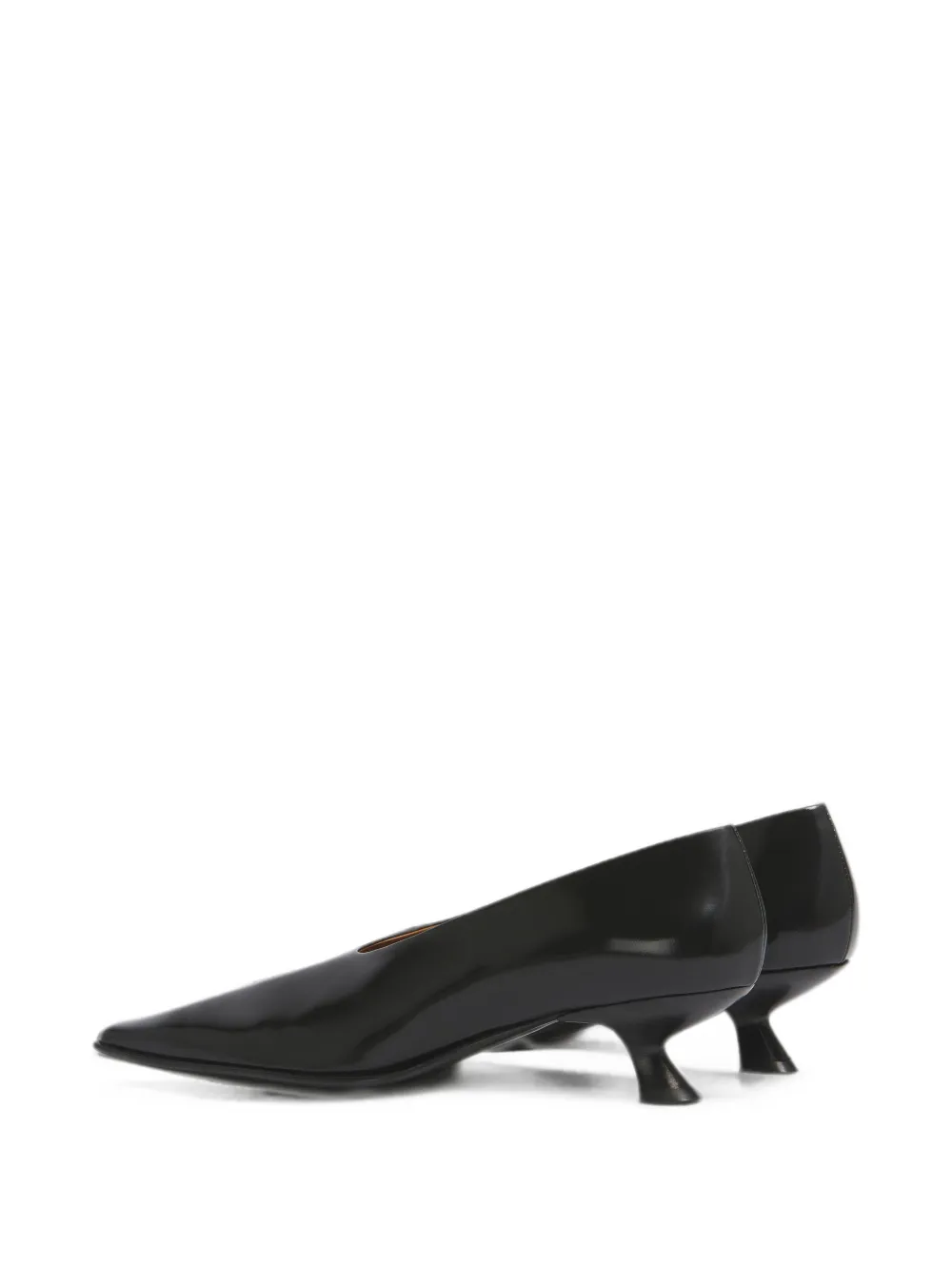 Marni Cindi square-toe pumps Zwart