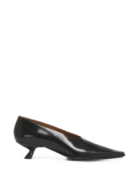 Marni Cindi square-toe pumps