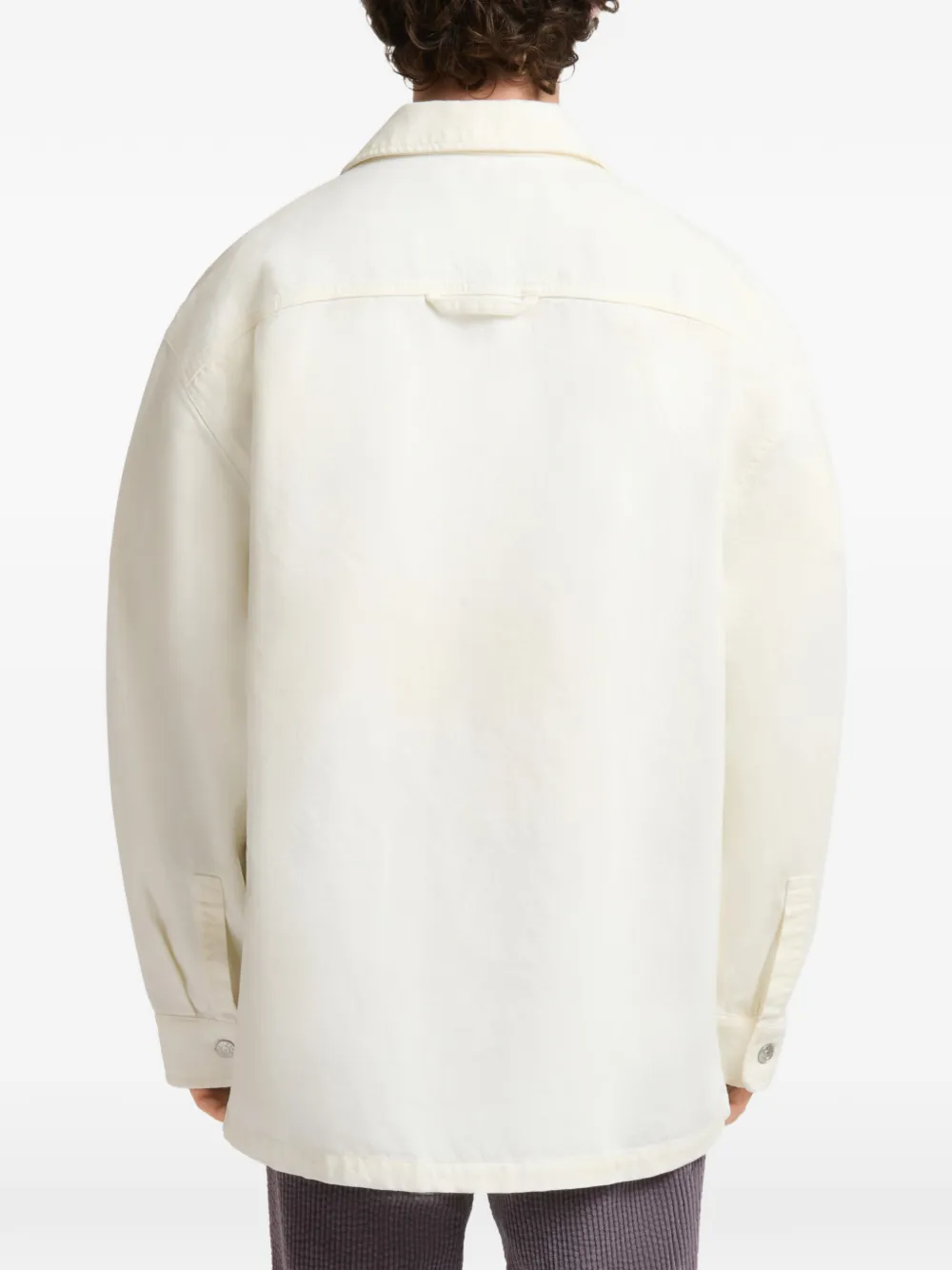 Marni Overhemd met opgestikte zak Beige