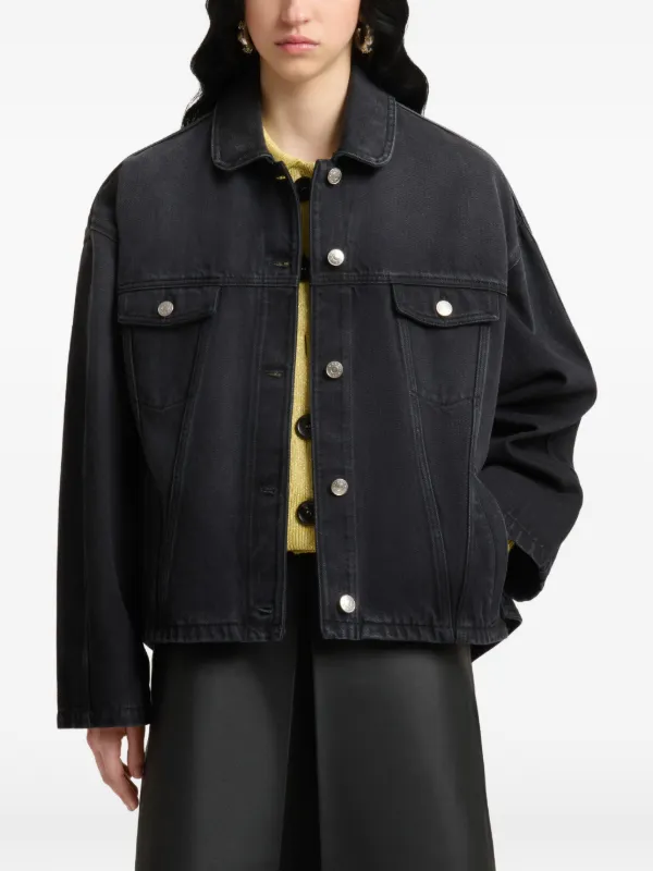 Marni デニムジャケット | ブラック | FARFETCH JP