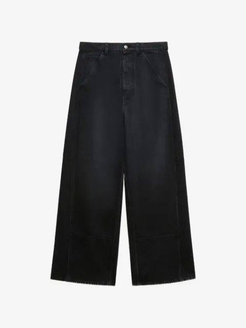 Marni carpenter-pocket oversized jeans