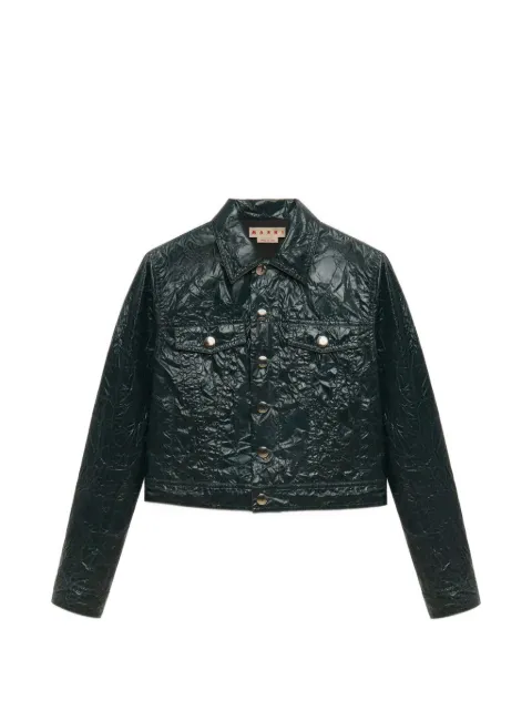 Marni crinkled jacket