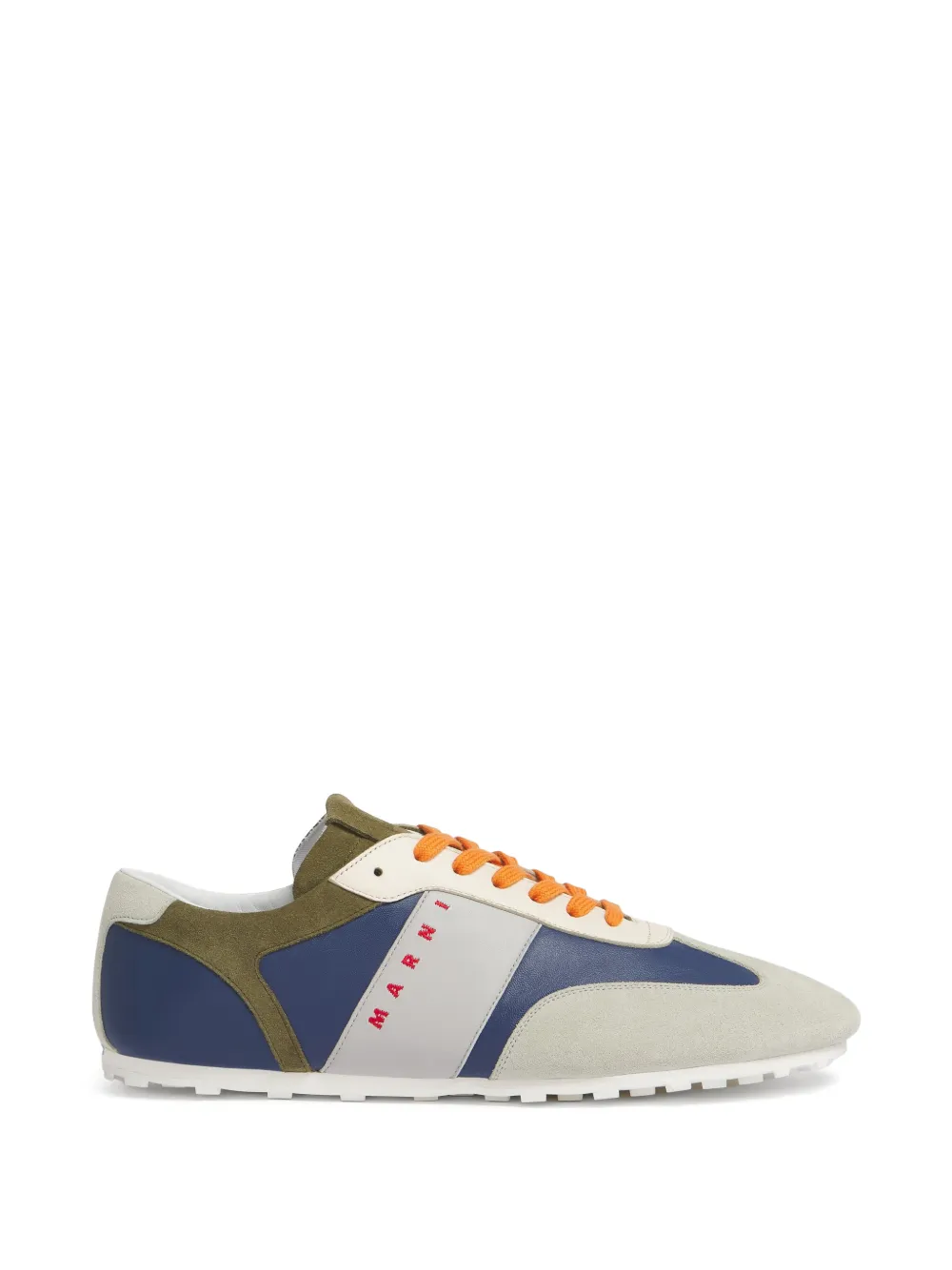 Marni Sneakers con inserti in pelle scamosciata - Toni neutri