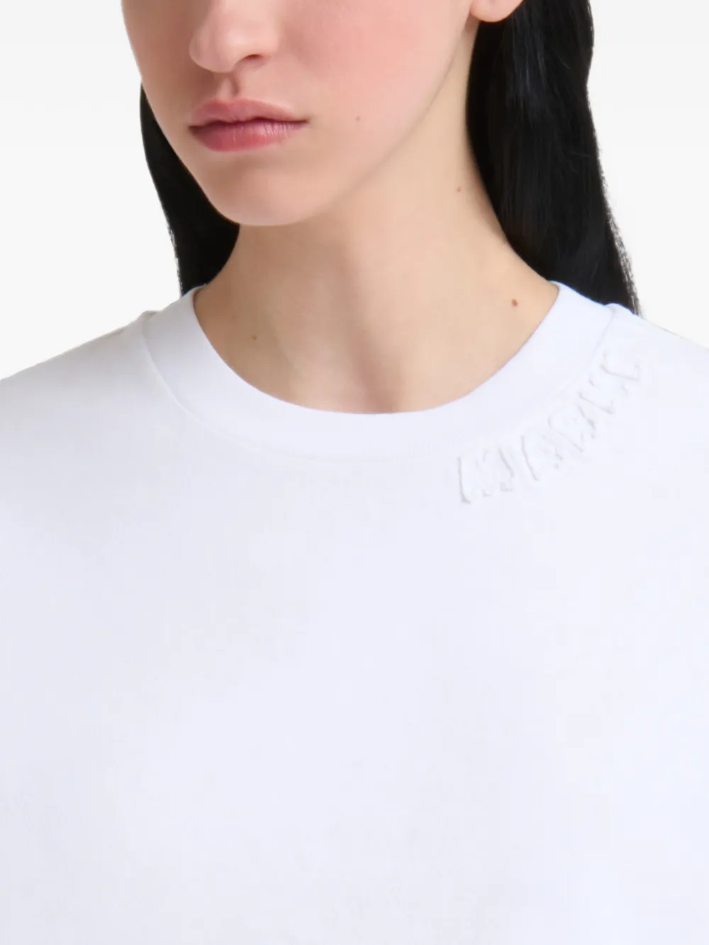 Marni T-shirt met ronde hals Wit