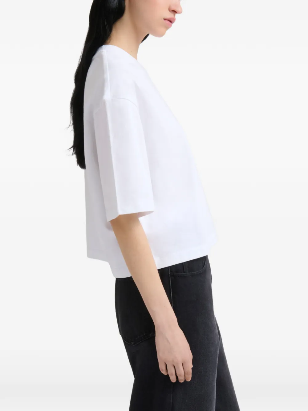 Marni T-shirt met ronde hals Wit