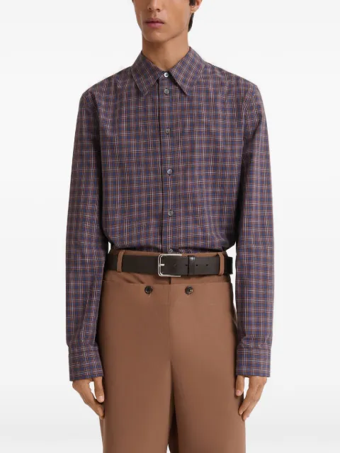 Marni checked cotton shirt