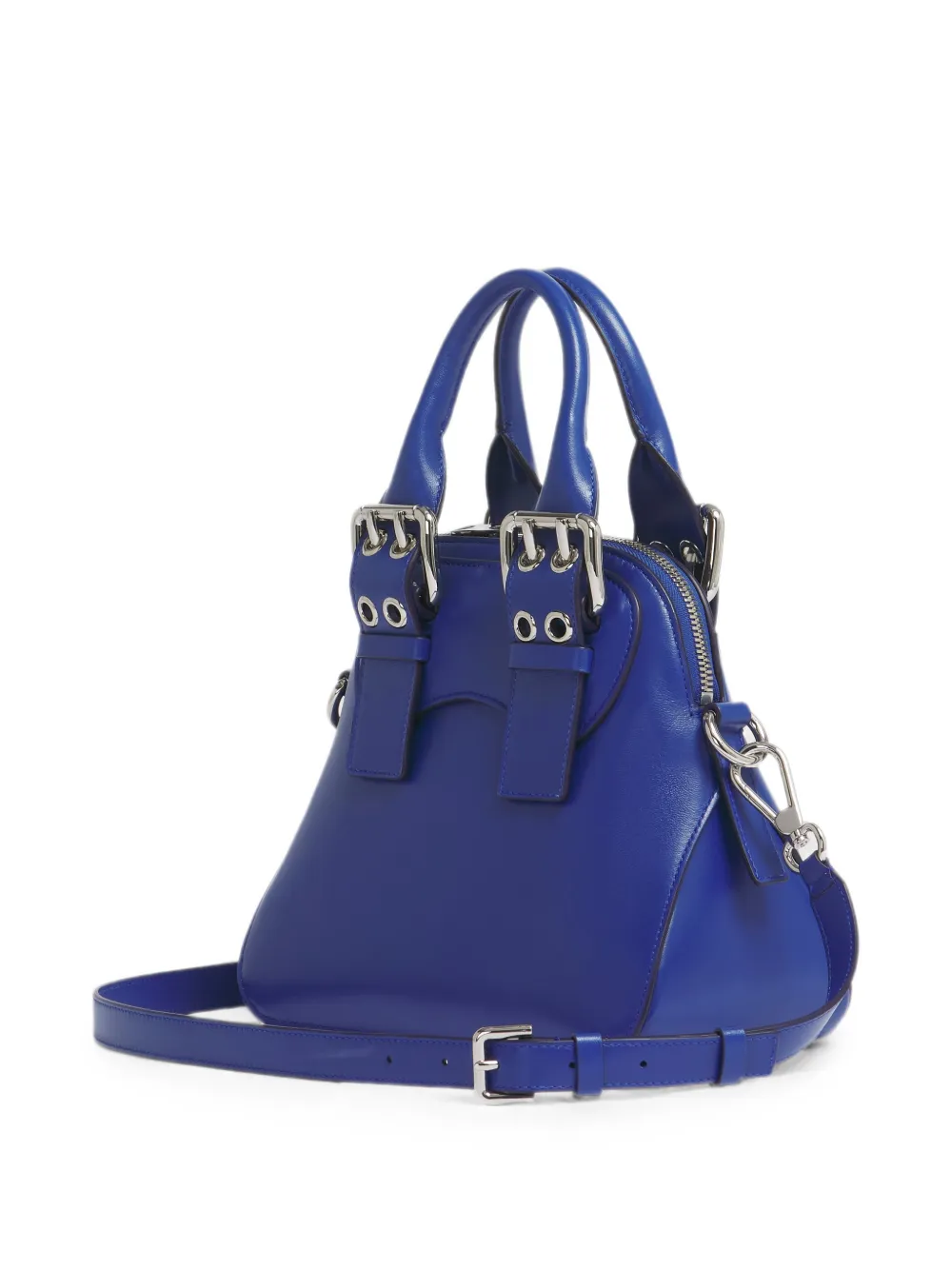 Marni Kleine leren heuptas Blauw