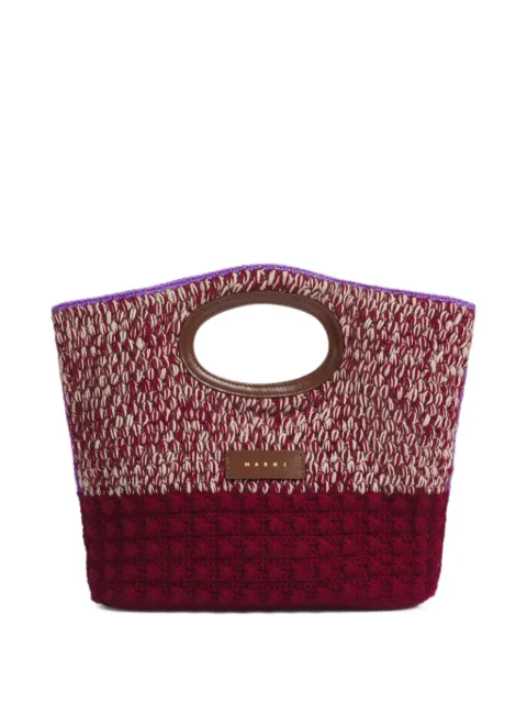 Marni bolsa de mano Knotty de crochet