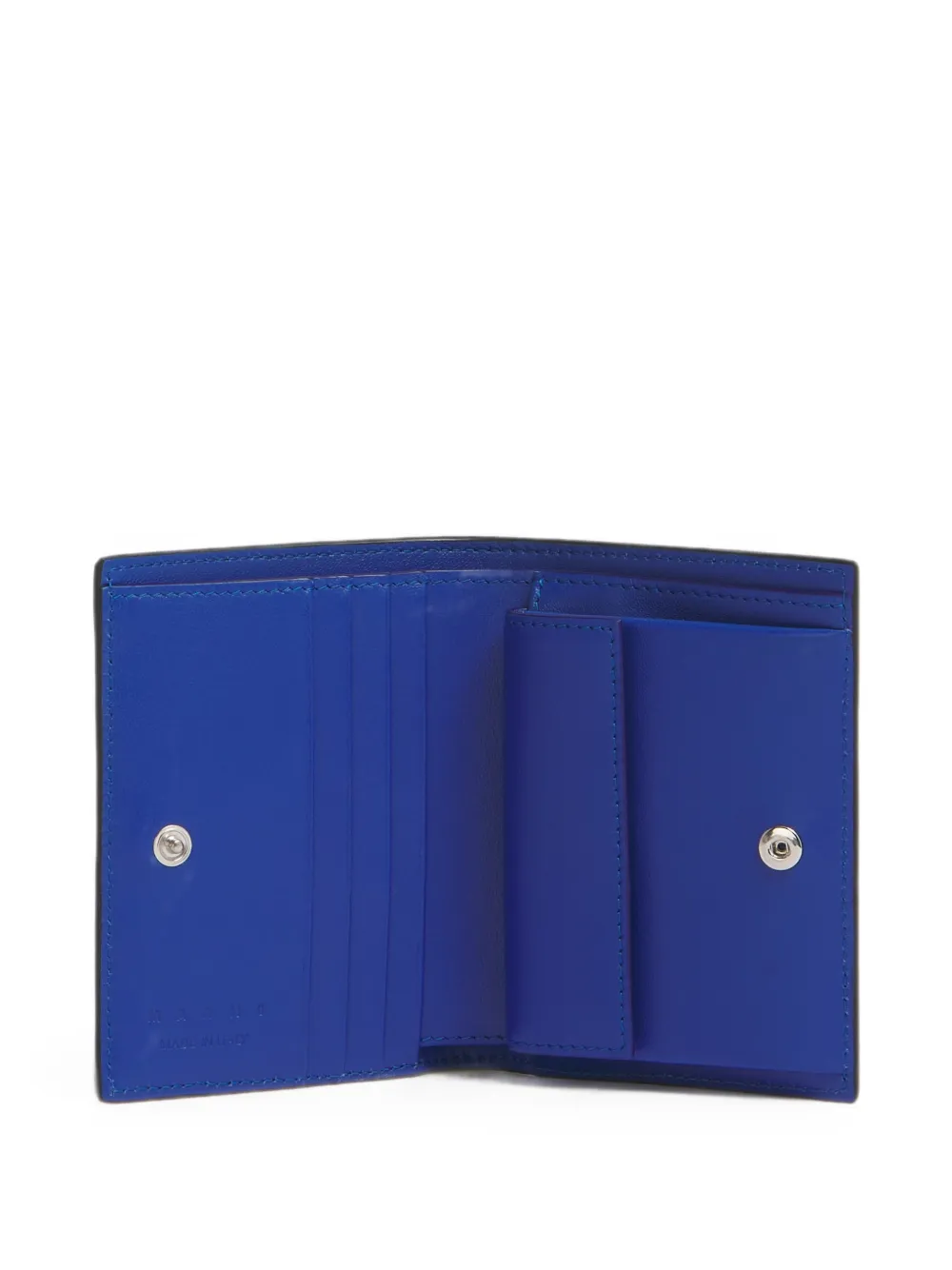 Marni Bifold portemonnee met logo Zwart