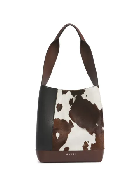 Marni sac à bandoulière Pod 2.0 imprimé vache