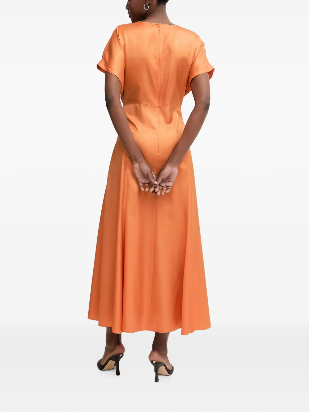 PINKO Jurk van kant Oranje