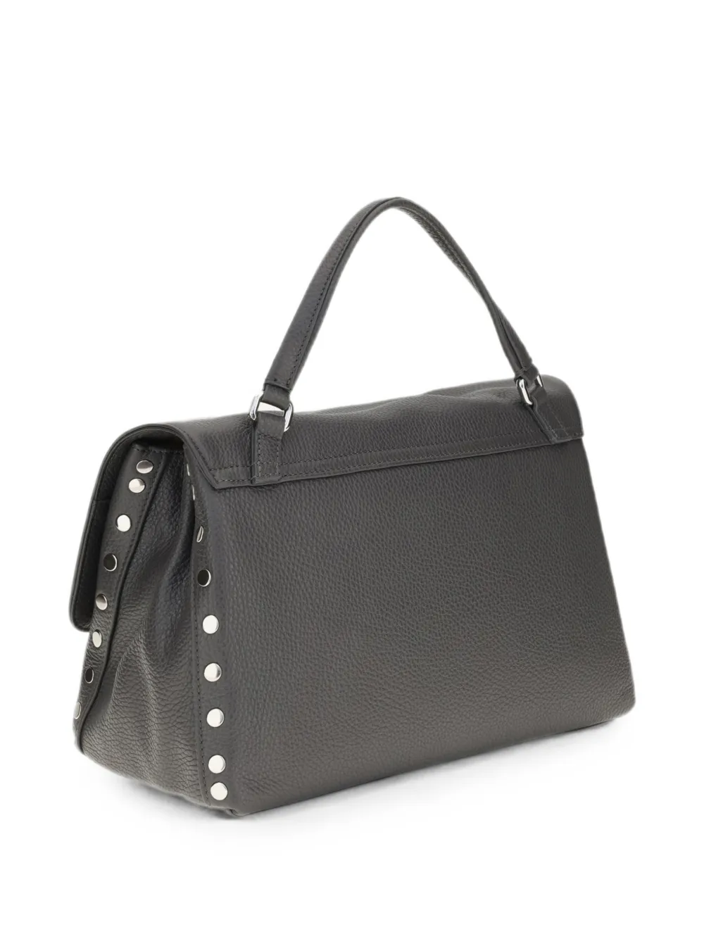 Zanellato Kleine Postina Daily leren tas Grijs