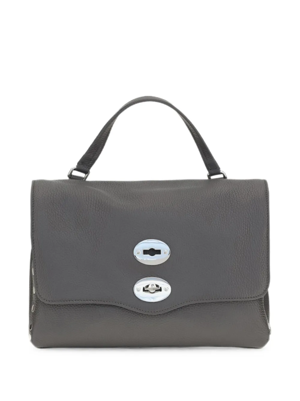Zanellato small Postina Daily leather satchel - Grigio
