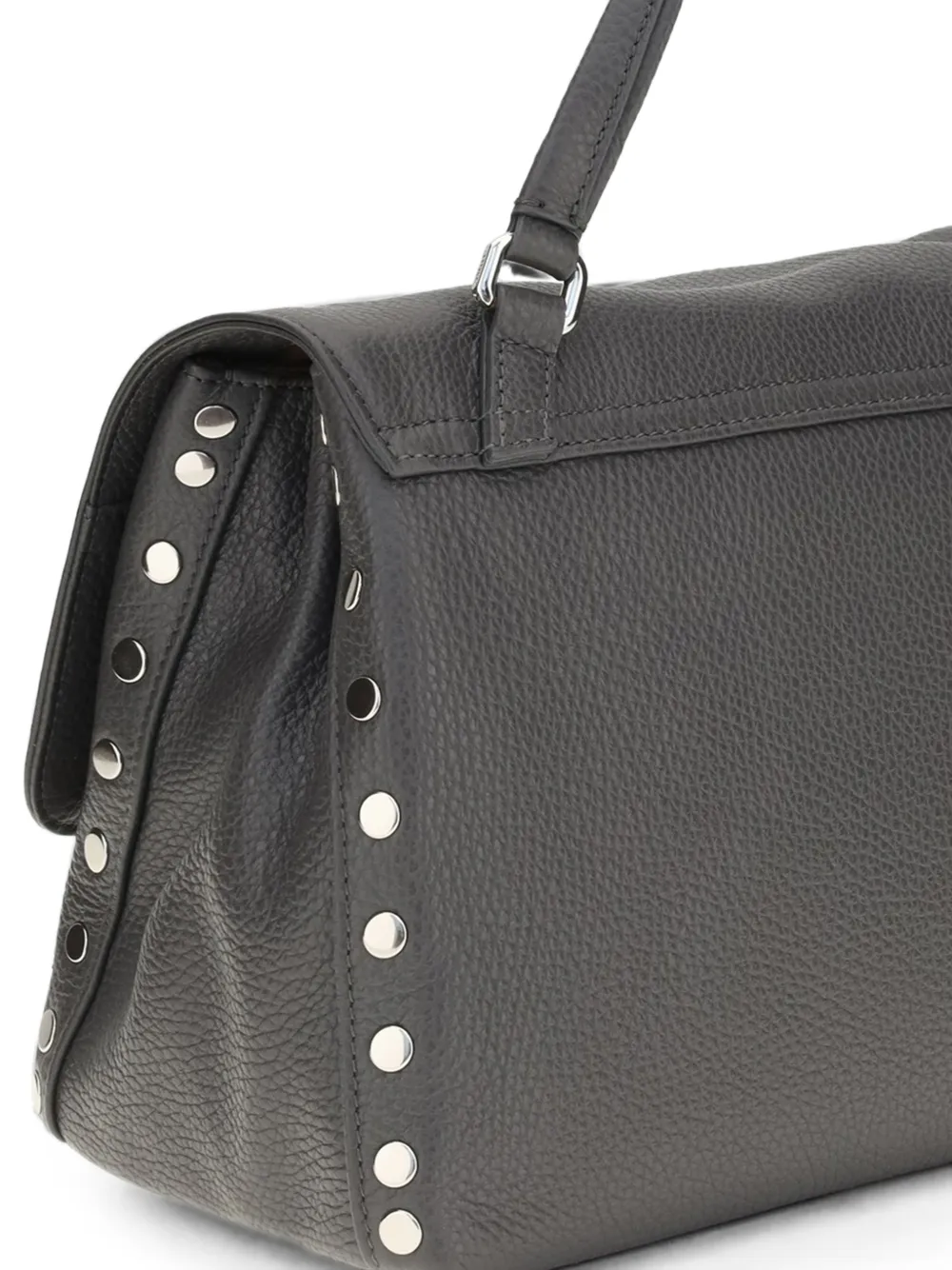 Zanellato Kleine Postina Daily leren tas Grijs