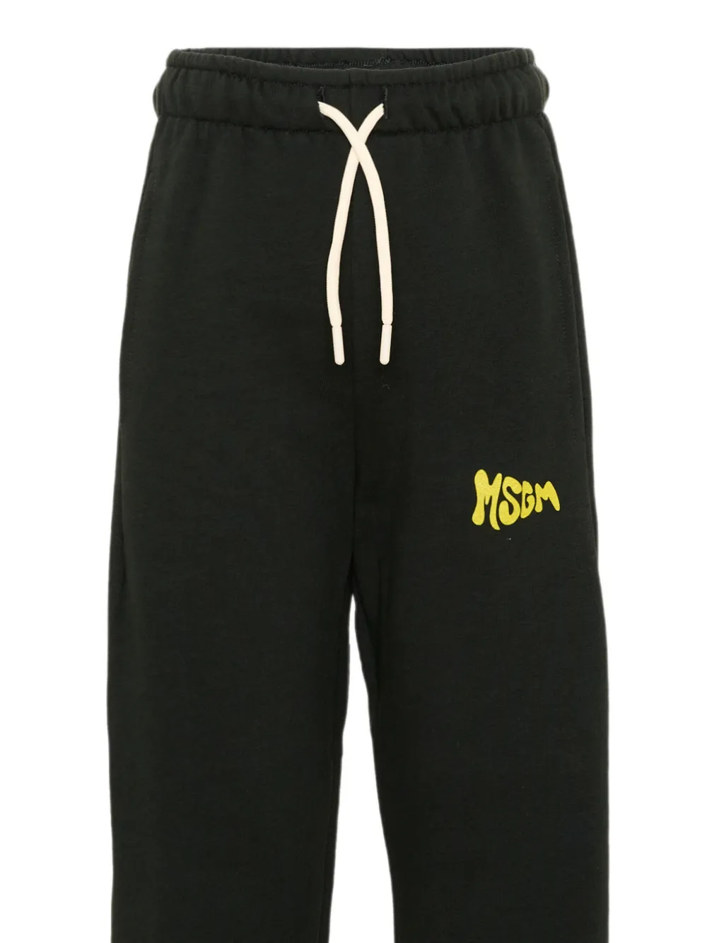 MSGM Kids Trainingsbroek met logoprint Zwart