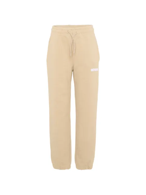 MSGM Kids logo-print drawstring track pants