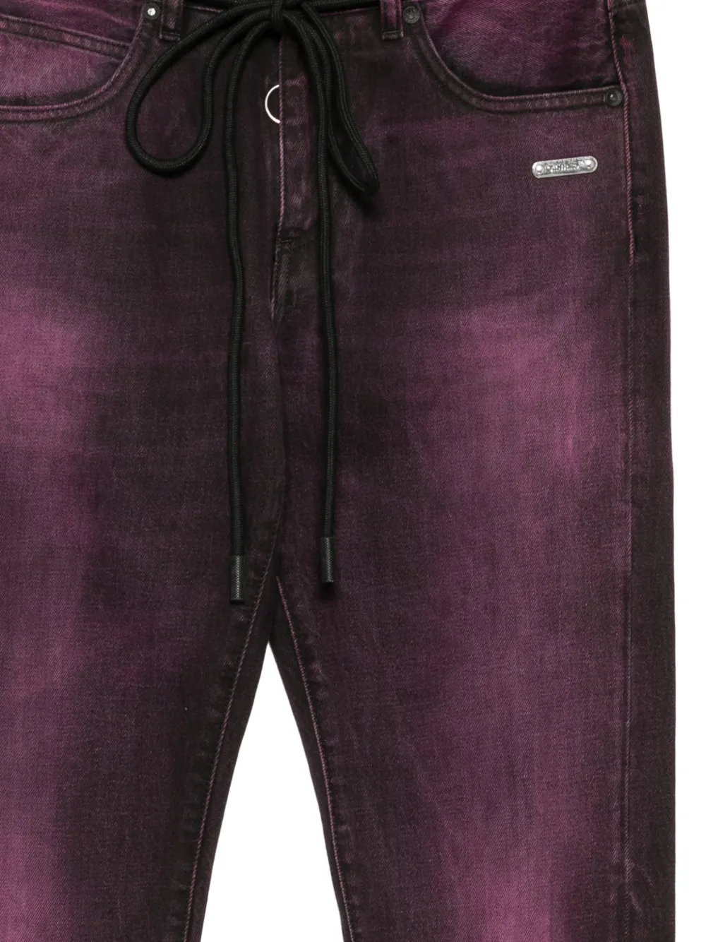 Off-White Slim-fit jeans Roze
