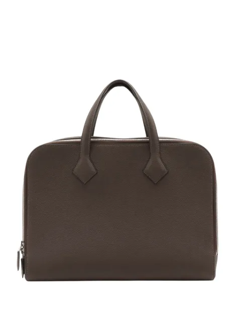 Hermès Pre-Owned maletín Victoria de piel Togo 2023