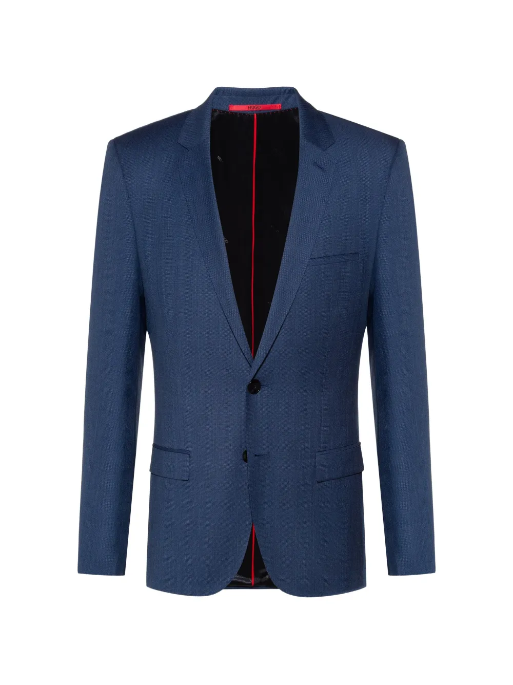 HUGO notched-lapel single-breasted jacket | azul | Image 1