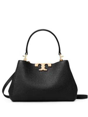 Tory Burch Eleanor レザーハンドバッグ ミニ | ブラック | FARFETCH JP