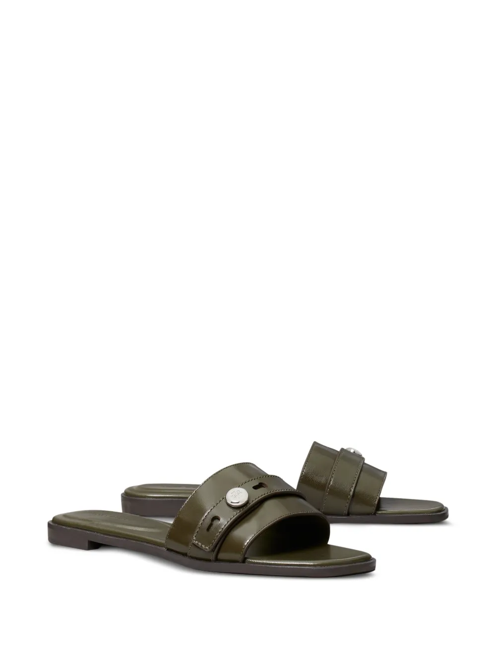 Tory Burch Romy slides Groen